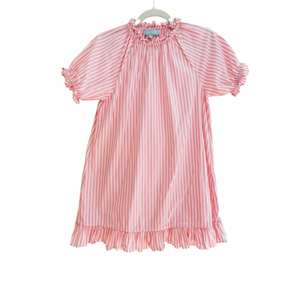 Hill House || The Katherine Nap Dress || XS Pink Stripes